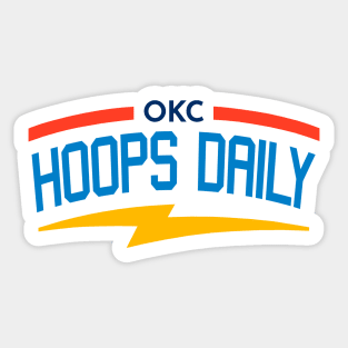 OKC Hoops Daily Sticker